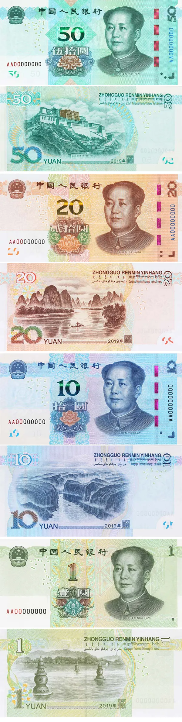 新版人民币